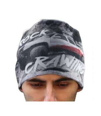 EZGO Unisex Warm Knitted Winter Beanie Hats With Pickup Printing- One Size Fits Most - C1187LSQHIU