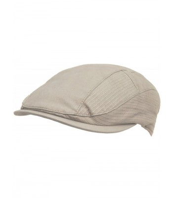 Broner 100% Cotton Ivy Cap Modified Scally Driver Hat Modern Design - Khaki - C712DUKCLXR