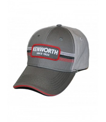 Kenworth Motors Trucks "Since 1923" Charcoal/Gray Front Patch Cap - C817XSQEXKL