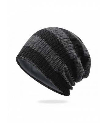 American Trends Slouchy Stretch Headwear - A Black Dark Grey - CD186YL56CO