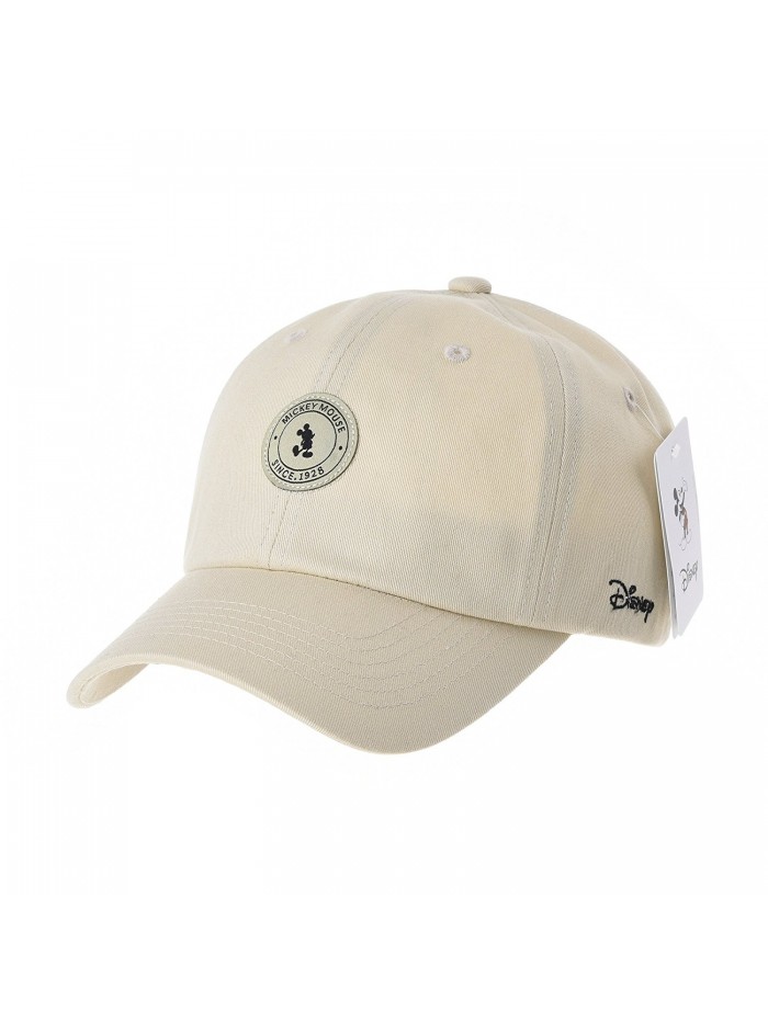 WITHMOONS Disney Baseball Silhouette Ballcap - Beige - CD1822TDKEX