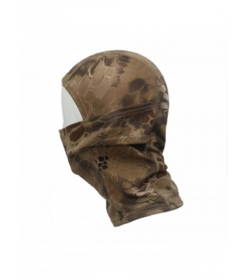 Camouflage Cycling Motorcycle Balaclava Brown