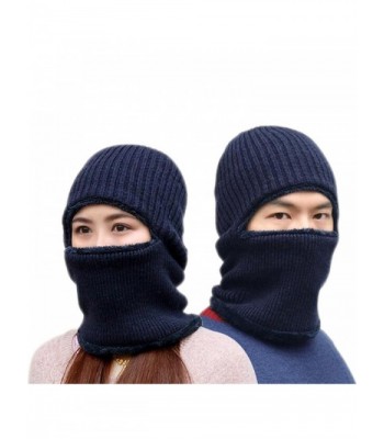 Warm Knitted Balaclava Beanie Hat Windproof Ski Face Mask Winter Hats ...