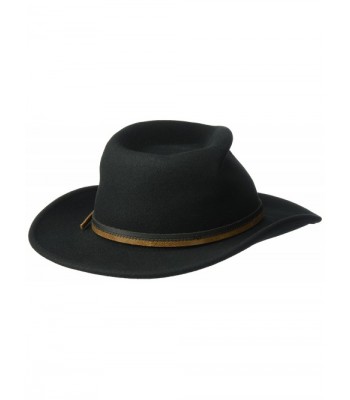 Country Gentleman Outback Fedora Black