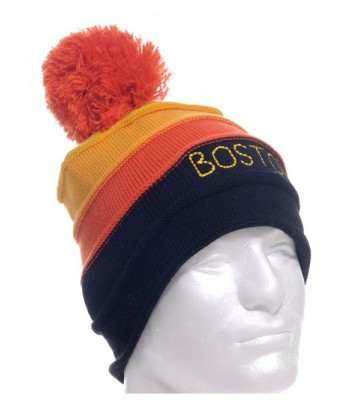 Robin Ruth Boston Rainbow Winter Hat - Rainbow Orange - CL11D22ATJ1