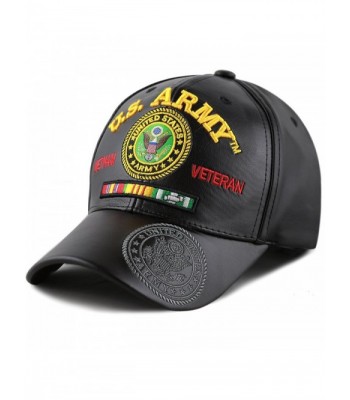 HAT DEPOT Official Embroidered U S Army Black