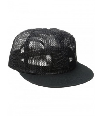 Fox Men's Scaling Snapback Hat - Black17 - C512O3IKROE