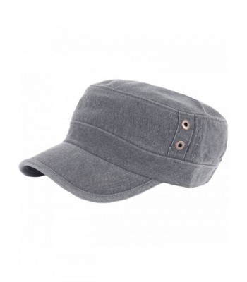 RaOn A107 Camoflage Pattern Combat Sexy Camo Cotton Club Army Cap Cadet Military Hat - Gray - CH12FFBKSTN