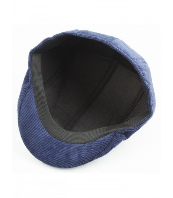 Aoneitem Corduroy Winter Newsboy Cabbie in Men's Newsboy Caps