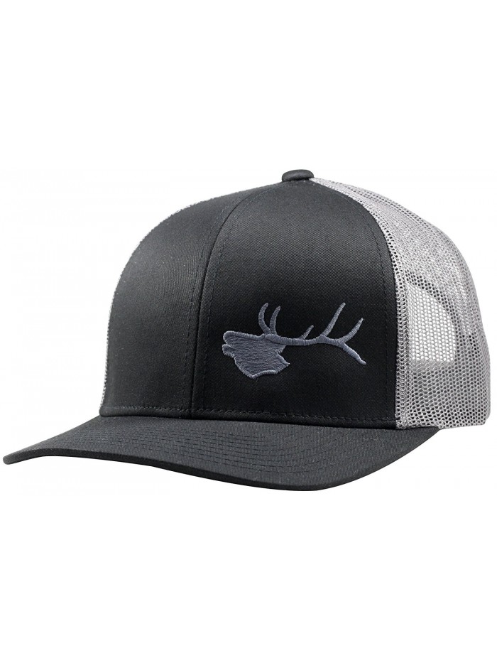 Trucker Hat - Bugling Elk - by Lindo - Black/Graphite - C9182ORN3LL