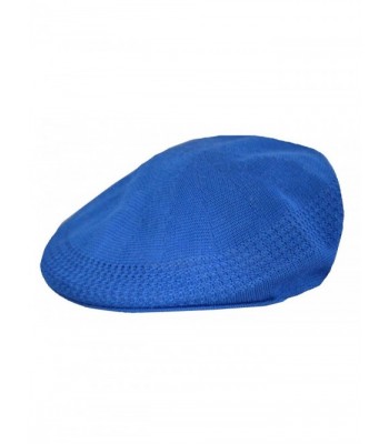 Men's Mesh Ivy Cabbie Cap Royal Blue - C2127BJI4BV