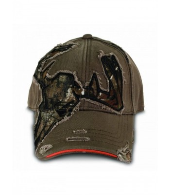 Buck Wear Inc. Skull Cut Away Baseball Cap- One Size - CP115IP7H41