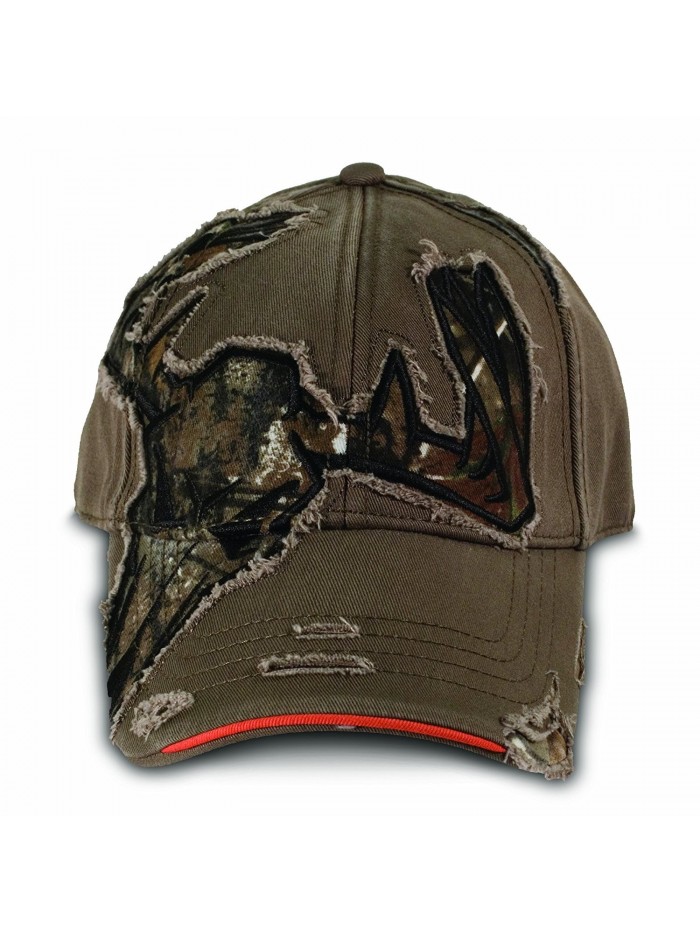 Buck Wear Inc. Skull Cut Away Baseball Cap- One Size - CP115IP7H41
