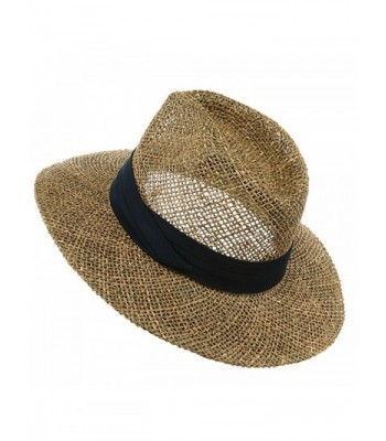 Safari Straw Hat Navy Band