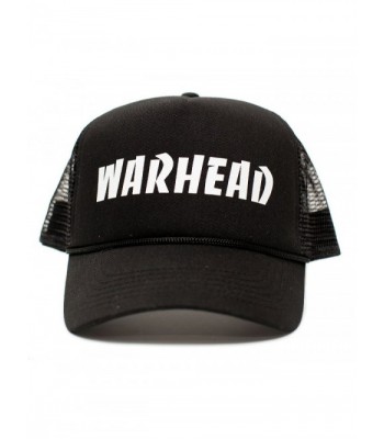 WARHEAD Dimebag Darrell Unisex Adult One-Size Black/Black Snapback Truckers Hat Cap - CL12N3XPA9R