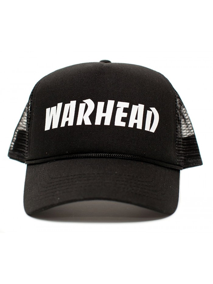 WARHEAD Dimebag Darrell Unisex Adult One-Size Black/Black Snapback Truckers Hat Cap - CL12N3XPA9R