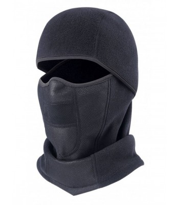 HARONAR Ski Mask Windproof Hinged Balaclava- Men and Women Face Mask - CJ187WO4MSQ