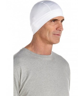 Coolibar UPF 50+ Unisex Skull Cap - Sun Protective - White - CP12G3I8EKR