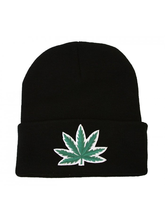 Beanie - Marijuana Leaf - CU111OKETNB