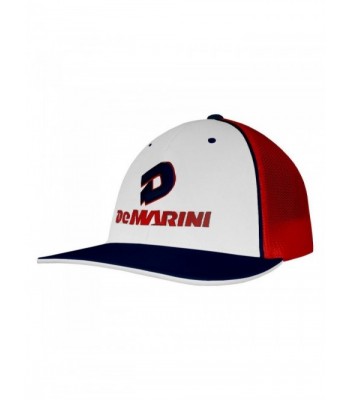 DeMarini Stacked D Baseball/Softball Trucker Hat - White/Navy/Red - CG12GHJ9RHL