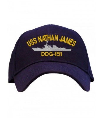 Spiffy Custom Gifts USS Nathan James DDG-151 Embroidered Baseball Cap - A Navy - CT12GAPC0TN