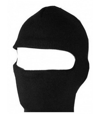 New One Hole Face Ski Mask - Black - CW1136W8MK1