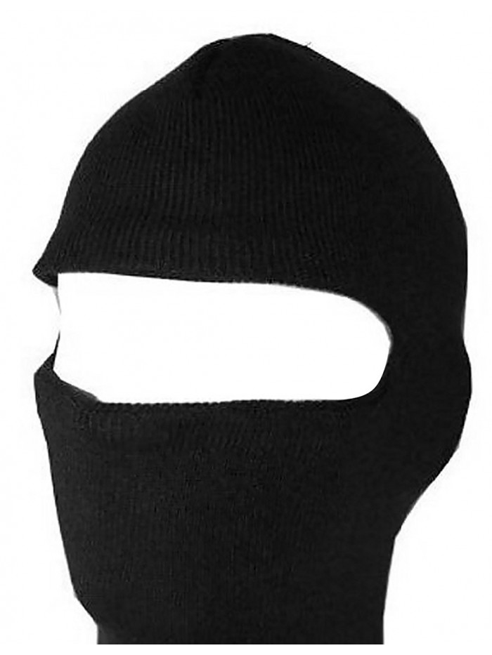 New One Hole Face Ski Mask - Black - CW1136W8MK1