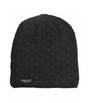 Stylish Oversized Winter Beanie Black