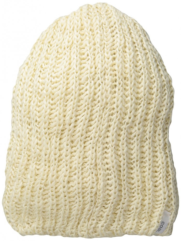 Coal Men's Thrift Knit Unisex Beanie - Creme - CW11V4O78JJ