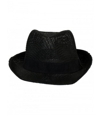 DRY77 Straw Light Pattern Fedora