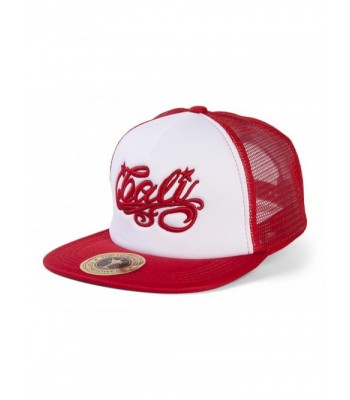 TopHeadwear Cali Script Trucker Hat