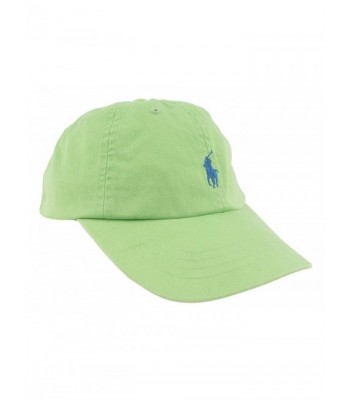 Polo Ralph Lauren Men's Classics Baseball Cap - Lime - CX12I56ZYZN