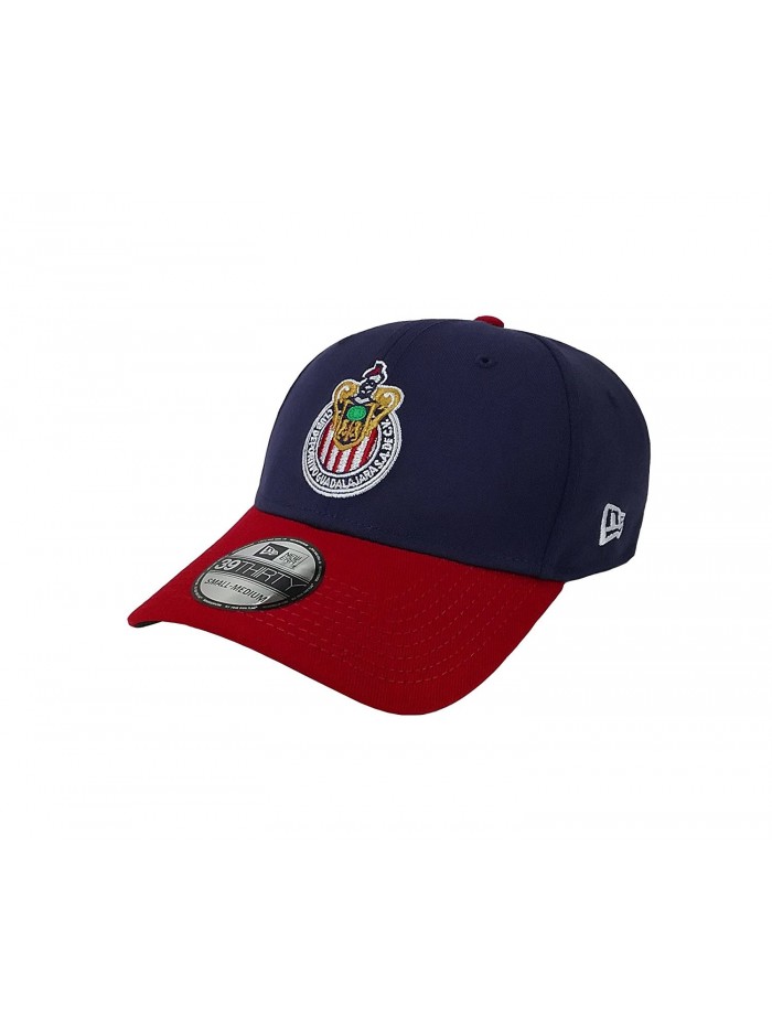 New Era 39Thirty Hat Chivas De Guadalajara Official Liga MX Soccer Blue/Red Cap - CT18928WD75