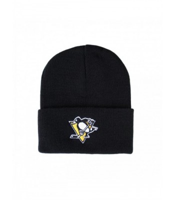 Vintage High-Bulk American Needle Pittsburgh Penguins Cuff Beanie - CU110Z89QEP