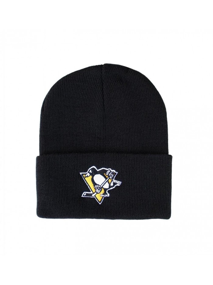Vintage High-Bulk American Needle Pittsburgh Penguins Cuff Beanie - CU110Z89QEP