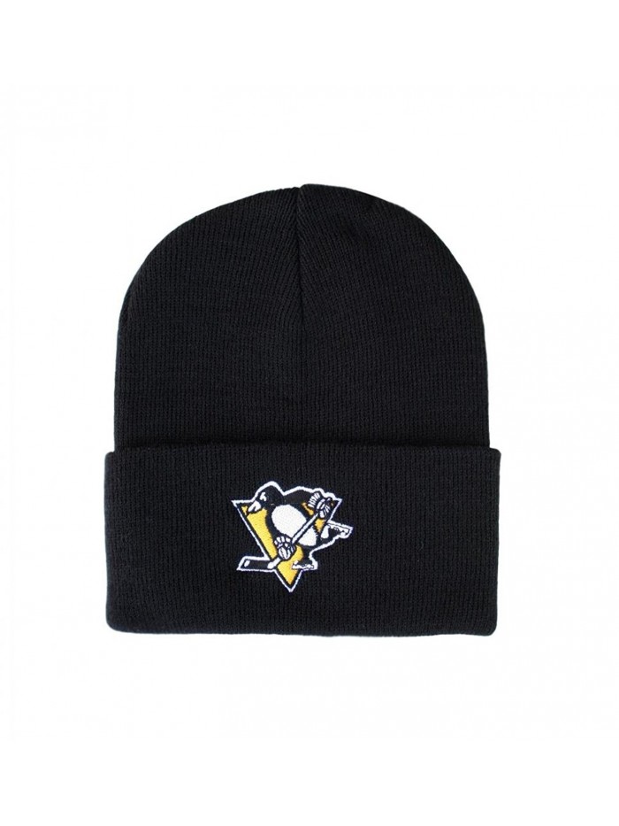 Vintage High-Bulk American Needle Pittsburgh Penguins Cuff Beanie - CU110Z89QEP