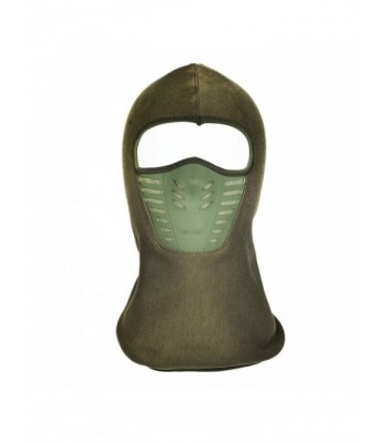 Balaclava Ski Face Mask Tactical Hood Windproof Anti-dust for Men&Women Ski Snowboard - Army Green - CN186QQRZWH