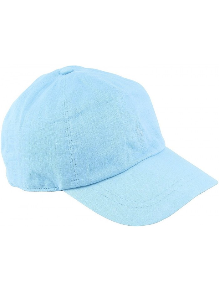 Polo Ralph Lauren Linen Sports Cap - Hammond Blue - CN123Z31EXR