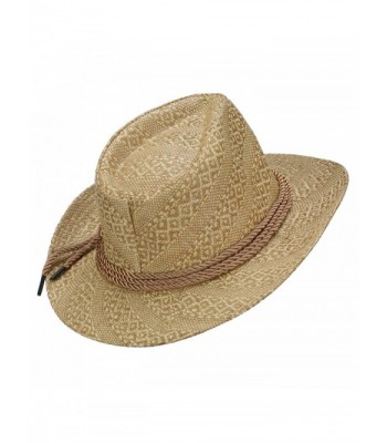 Jeanne Simmons Braid Large Fedora in Men's Fedoras