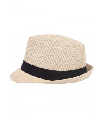 DRY77 Womens Summer Fedora Gangster