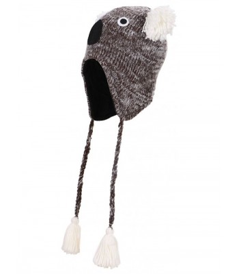 Simplicity Animal Winter Fleece Beanie in Men's Skullies & Beanies