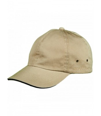 Stetson Garment Washed Twill Baseball CAP ONE Size Fits Most - Khaki - CL11IAGU65V