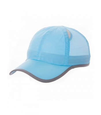 SIGGI Mens UPF50 Quick-Dry Baseball Cap Free-Size Sun Hat Running Cap Unisex - 1026_blue - C812D9Y9XTT