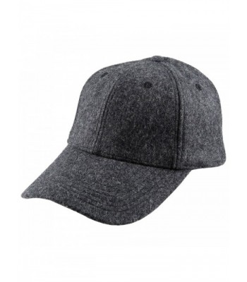 Unisex Woolen Baseball Cap-Adjustable Wide Brim Warm Snapback Hat - 012 ...