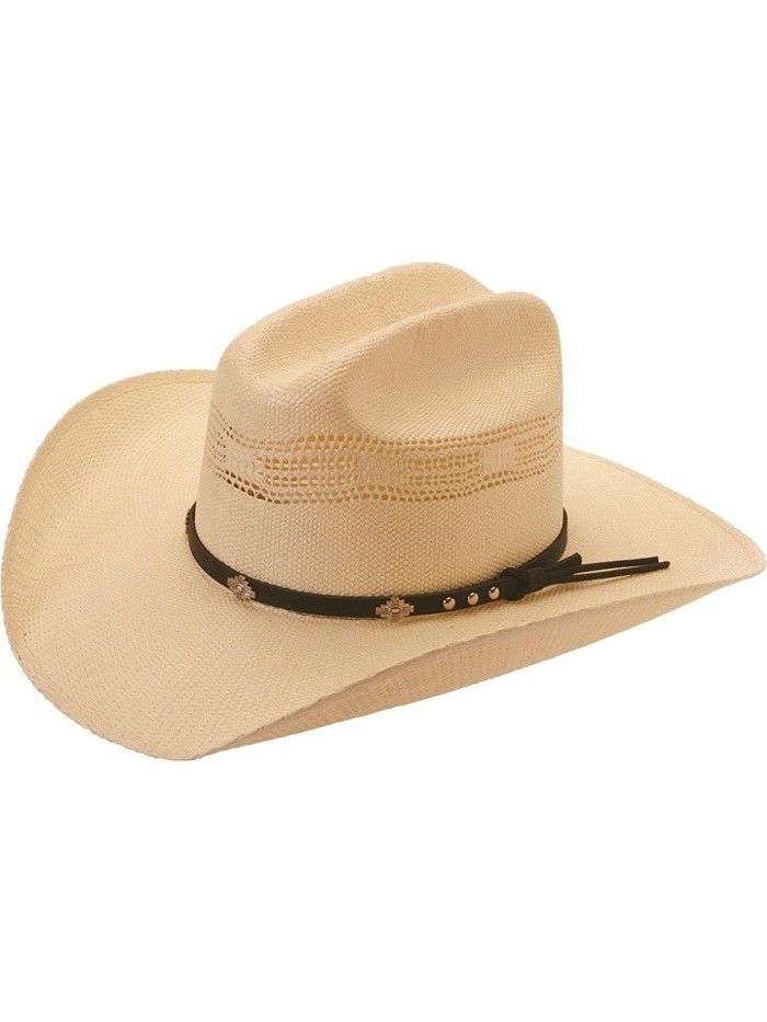 Silverado Men's Colorado Bangora Straw Cowboy Hat - Colorado - Ivory - C1112INTGQ3