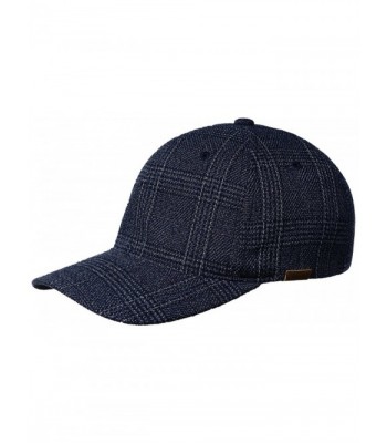 Kangol K5143HT Pattern Flexfit Baseball Baseball Cap - Navy Check - CE187CGING0