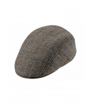 Warm Wool Blend Petersham Ivy League Flat Cap - CO11PAJSLCL