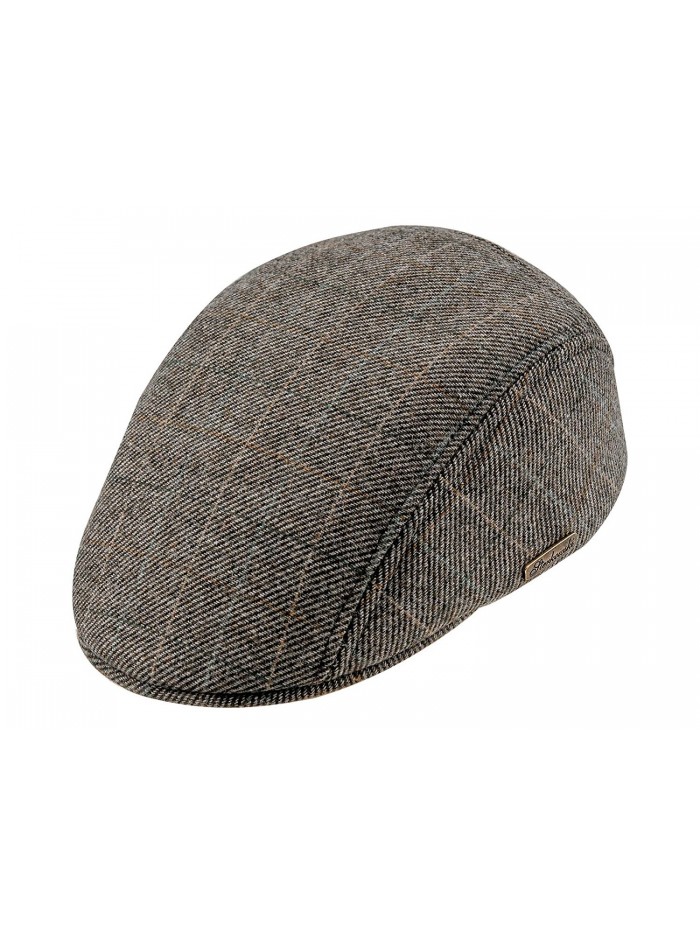 Warm Wool Blend Petersham Ivy League Flat Cap - CO11PAJSLCL