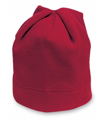 Port Authority Perfect Warm Fleece Beanie- Red- One Size - C9114XFNWJV
