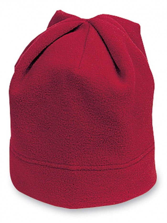 Port Authority Perfect Warm Fleece Beanie- Red- One Size - C9114XFNWJV